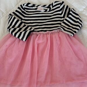 Hanna Andersson Black and White Striped Top